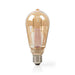 Nedis LED Filament Bulb E27 - ST64, 3.5 W, 120 lm, Retro Style - 1 pcs