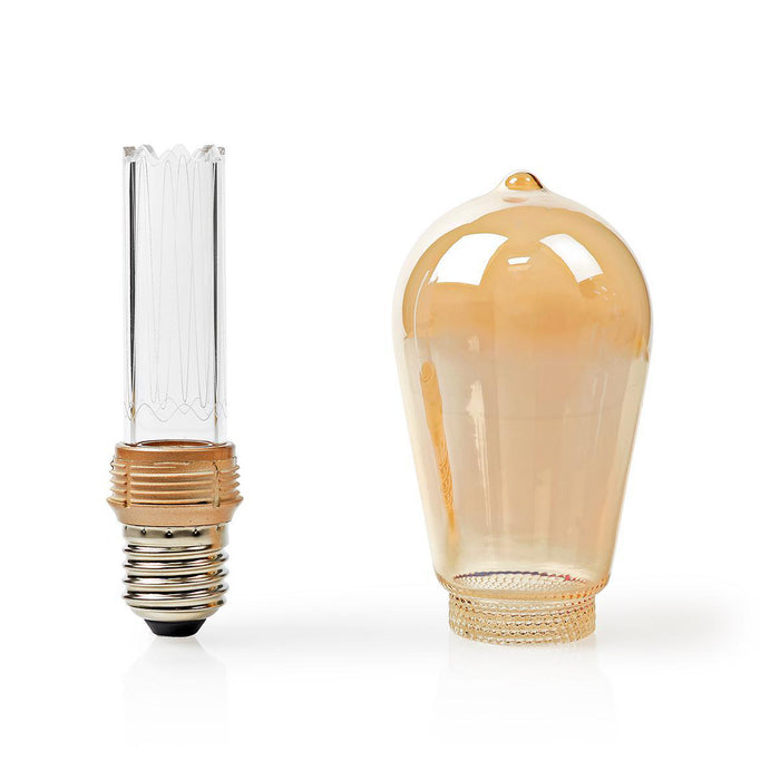 Nedis LED Filament Bulb E27 - ST64, 3.5 W, 120 lm, Retro Style - 1 pcs