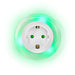 Nedis Plug-In LED Night Light - Day/night sensor, 3680 W, 10 lm, 10 lm - Blue / Green / White