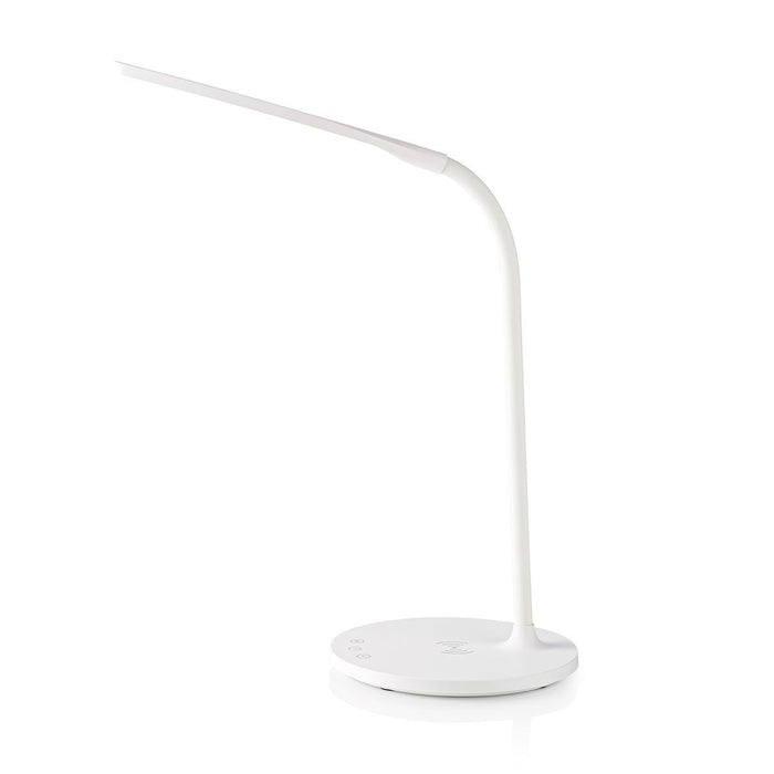 Nedis LED Lamp with Wireless Charger - Dimmer - On Product, LED / Qi, 10 W, Cool White / Natural White / Warm White - 2700 - 6500 K