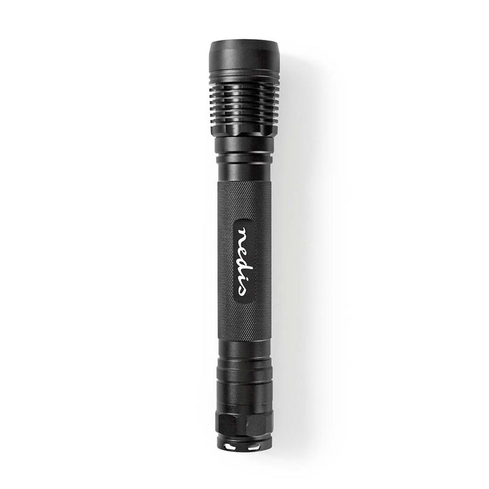 Nedis LED Torch - Battery Powered, 4.5 V DC, 10 W, Light range: 250 m - Beam angle: 9.5 °