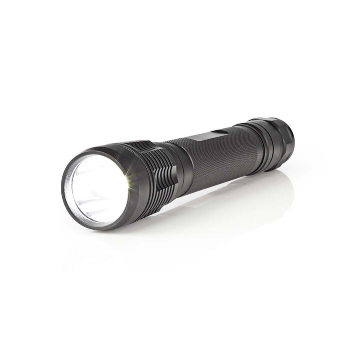 Nedis LED Torch - Battery Powered, 4.5 V DC, 10 W, Light range: 250 m - Beam angle: 9.5 °