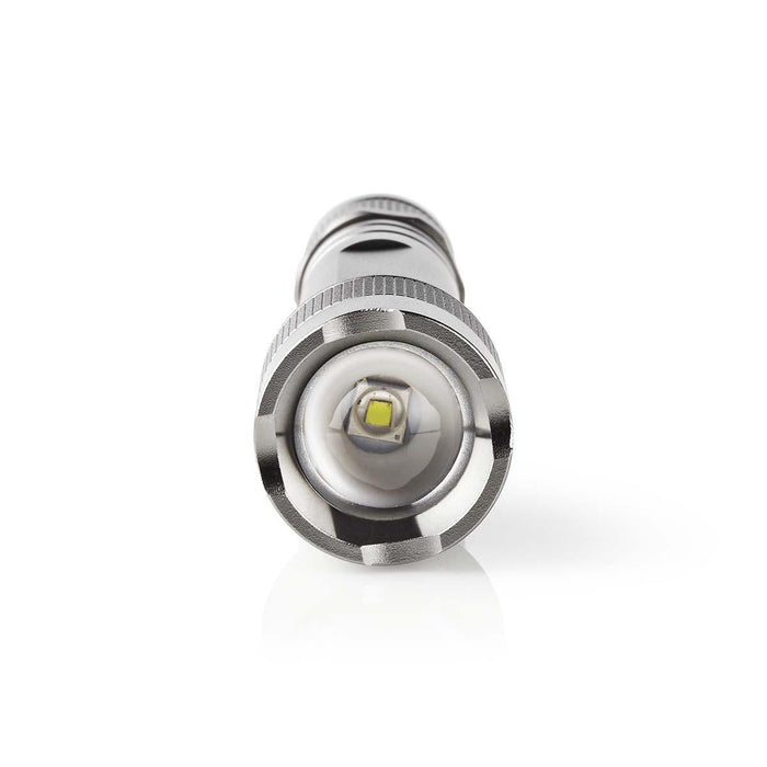 Nedis LED Torch - Battery Powered, 3 V DC, 3 W, Light range: 120 m - Beam angle: 46.1 °