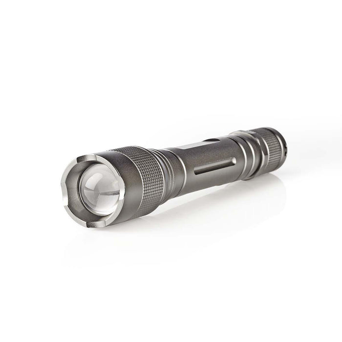 Nedis LED Torch - Battery Powered, 3 V DC, 3 W, Light range: 120 m - Beam angle: 46.1 °