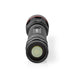 Nedis LED Torch - Battery Powered / USB Powered, 3.7 V DC, 10 W, Light range: 200 m - Beam angle: 10 °