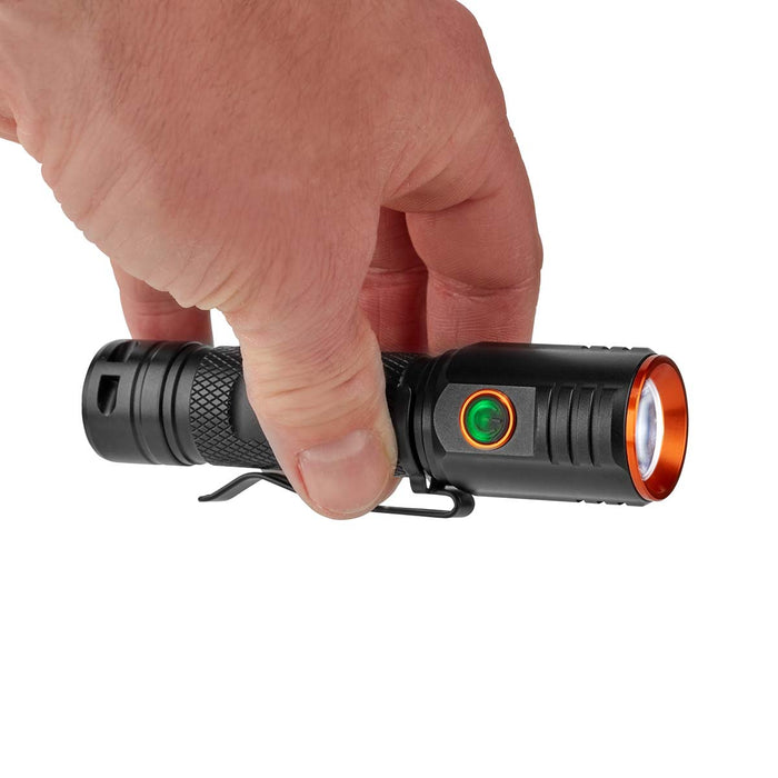 Nedis LED Torch - Accu Powered / Battery Powered, 3.7 V DC, 20 W, Light range: 180 m - Beam angle: 10 °