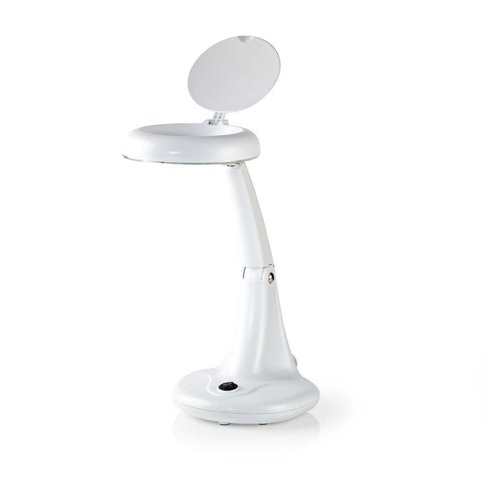 Nedis Magnifying Table Lamp - Lens strength: 3 + 12 Diopter, 12 W, 480 lm, 480 lm - White