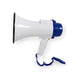 Nedis Megaphone - Maximum range: 250 m, Volume control: 115 dB, Built-In Microphone, Recording function - Blue / White