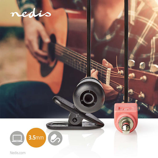 Nedis Microphone - Used for: Notebook / Smartphone / Tablet - Wired - 1x 3.5 mm, 