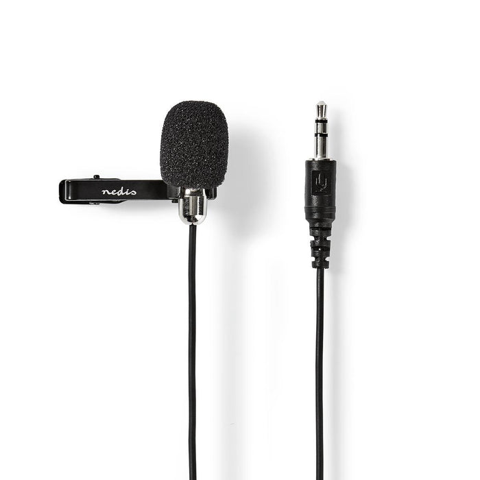 Nedis Microphone - Used for: Desktop / Notebook / Smartphone / Tablet - Wired - 1x 3.5 mm, 