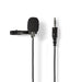 Nedis Microphone - Used for: Desktop / Notebook / Smartphone / Tablet - Wired - 1x 3.5 mm, 