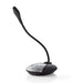 Nedis Microphone - Used for: Desktop / Notebook, Wired, USB-A Male, On/Off switch - Headphone output