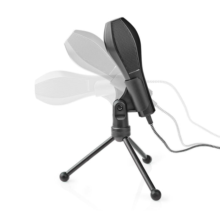 Nedis Microphone - Used for: Desktop / Notebook - Wired - 1x USB, 