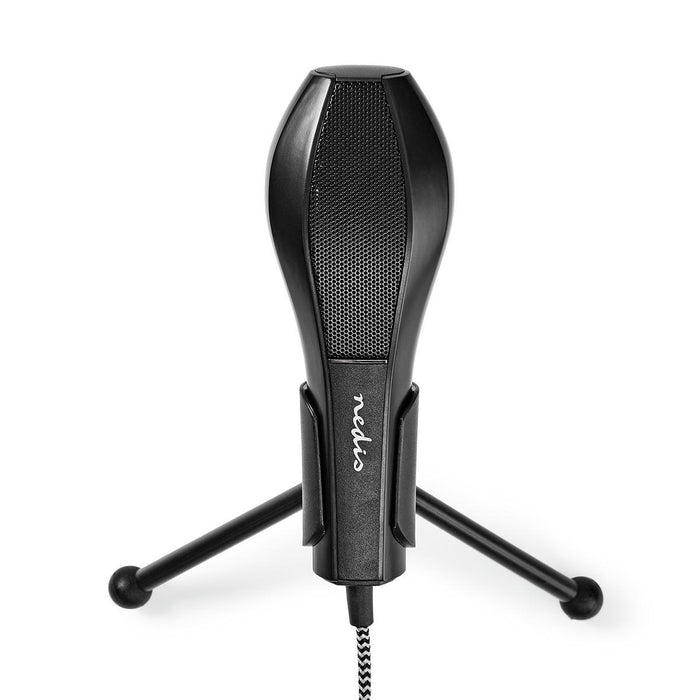 Nedis Microphone - Used for: Desktop / Notebook - Wired - 1x USB, 