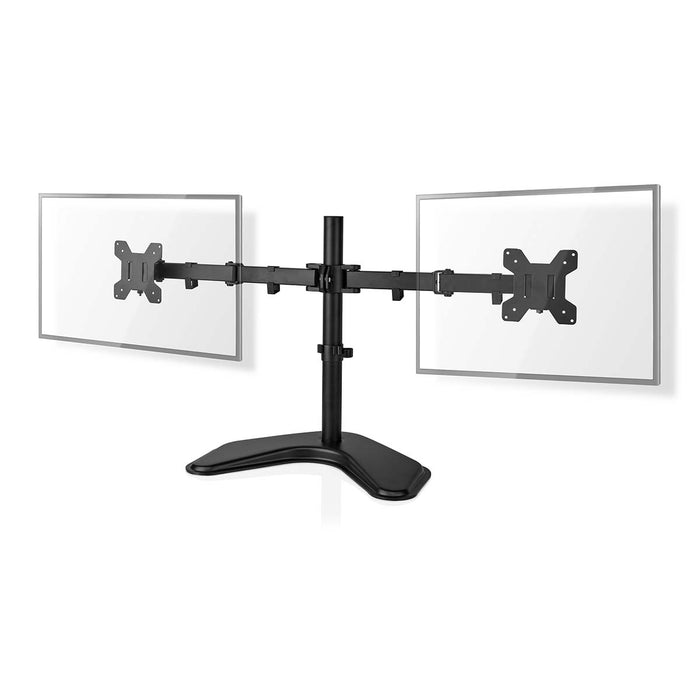 Nedis Desk Monitor Mount - 2 Screen(s), 15 - 32", 75x75 / 100x100, 75x75 / 100x100 - Full Motion