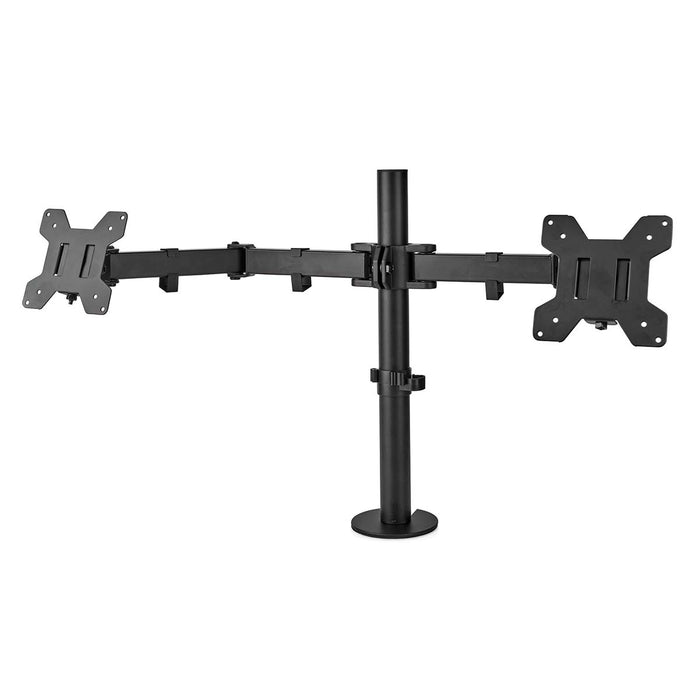 Nedis Desk Monitor Mount - 2 Screen(s), 15 - 32", 75x75 / 100x100, 75x75 / 100x100 - Full Motion