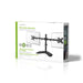 Nedis Desk Monitor Mount - 2 Screen(s), 15 - 32", 75x75 / 100x100, 75x75 / 100x100 - Full Motion