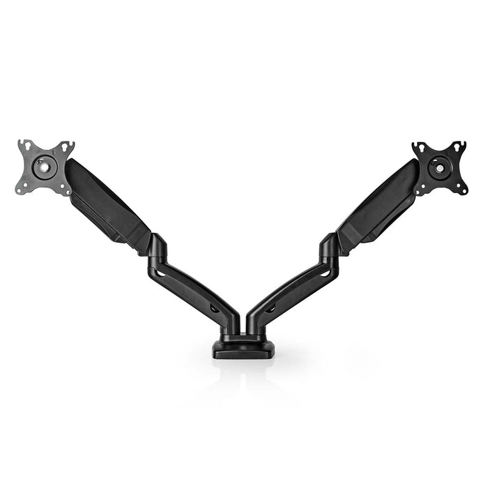 Nedis Desk Monitor Mount - Gas Spring, 2 Screen(s), 15 - 32", 75x75 / 100x100 - Full Motion