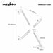 Nedis Adapter Mount Kit - 13" - 27" - Maximum weight: 8 kg, 