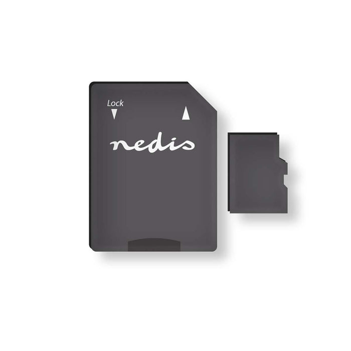 Nedis Memory Card - microSDXC, 64 GB, Write speed: 90 MB/s, UHS-I - SD adapter included