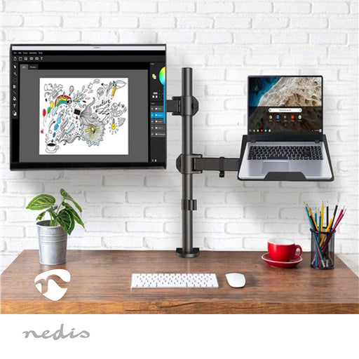 Nedis Desk Monitor Mount - Notebook, 1 Screen(s), 15 - 32", 75x75 / 100x100 - Interactive