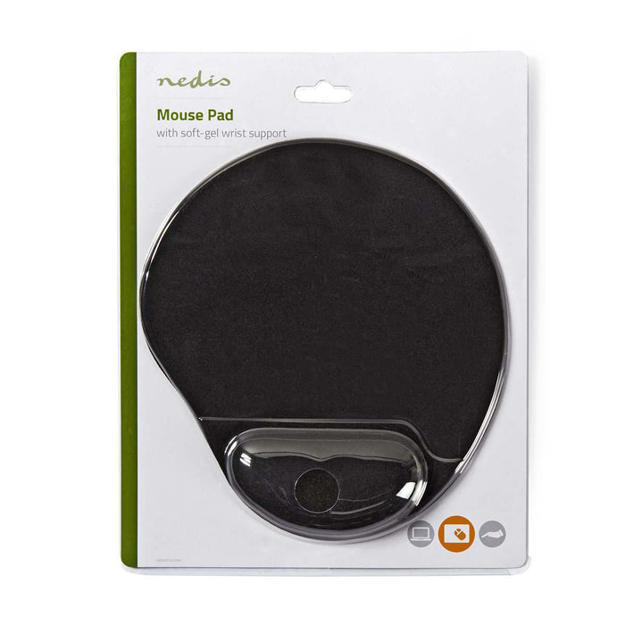 Nedis Mouse Pad - 215 mm - Black, 