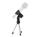 Nedis Microphone Stand - V-Shape - ABS / Aluminium - Black, 