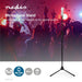 Nedis Microphone Stand - V-Shape, Height range: 950-1650 mm, Maximum arm length: 800 mm, ABS / Aluminium - Black