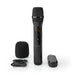 Nedis Wireless Microphone Set - 20 Channels, 1 Microphone, Cardioid, Volume control - Black