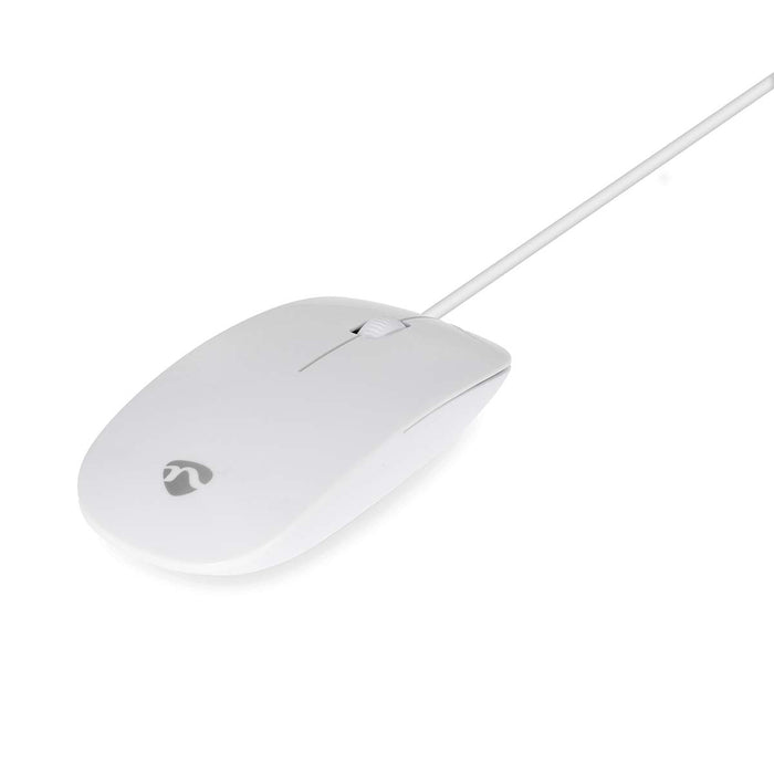 Nedis Wired Mouse - DPI: 1000 dpi, Number of buttons: 3, Both Handed, Both Handed - 1.20 m