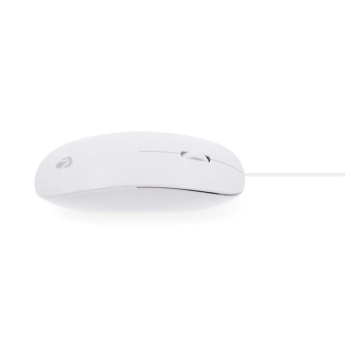 Nedis Wired Mouse - DPI: 1000 dpi, Number of buttons: 3, Both Handed, Both Handed - 1.20 m