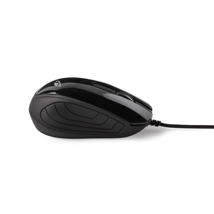 Nedis Wired Mouse - DPI: 1200 dpi, Number of buttons: 3, Both Handed, 1.50 m - Silent mouse