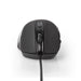 Nedis Wired Mouse - DPI: 800 / 1200 / 2400 / 3200 dpi, Adjustable DPI, Number of buttons: 6, Right-Handed - 1.50 m