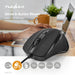 Nedis Wired Mouse - DPI: 800 / 1200 / 2400 / 3200 dpi, Adjustable DPI, Number of buttons: 6, Right-Handed - 1.50 m