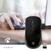 Nedis Mouse - Wireless, 800 / 1200 / 1600 dpi, Adjustable DPI, Number of buttons: 4 - Both Handed