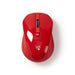 Nedis Mouse - Wireless, 800 / 1200 / 1600 dpi, Adjustable DPI, Number of buttons: 3 - Both Handed