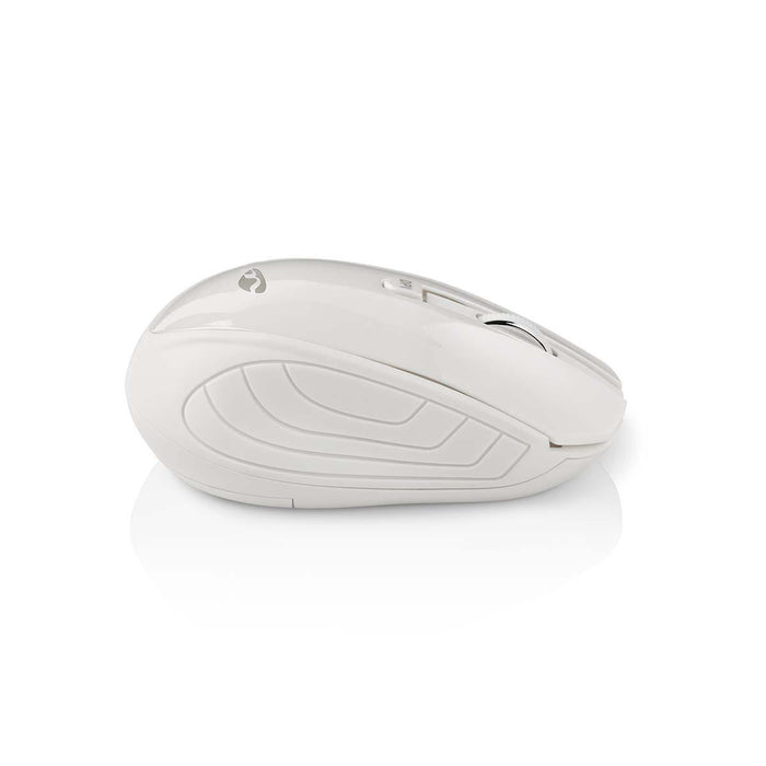 Nedis Mouse - Wireless, 800 / 1200 / 1600 dpi, Adjustable DPI, Number of buttons: 3 - Both Handed