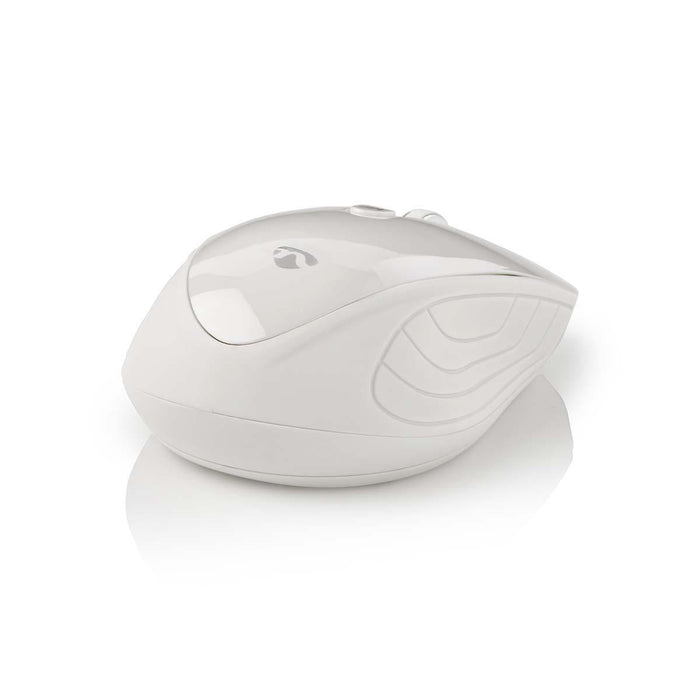 Nedis Mouse - Wireless, 800 / 1200 / 1600 dpi, Adjustable DPI, Number of buttons: 3 - Both Handed