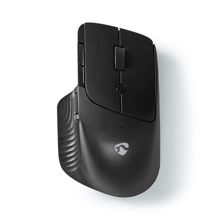 Nedis Mouse - Wireless, 800 / 1200 / 1600 dpi, Adjustable DPI, Number of buttons: 6 - Right-Handed