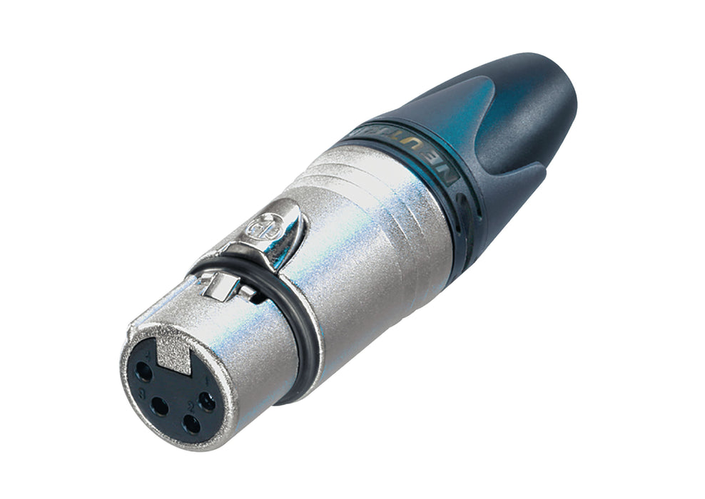 Neutrik XLR cable socket 4 N/A XX Soldering Connection Nickel-Plated