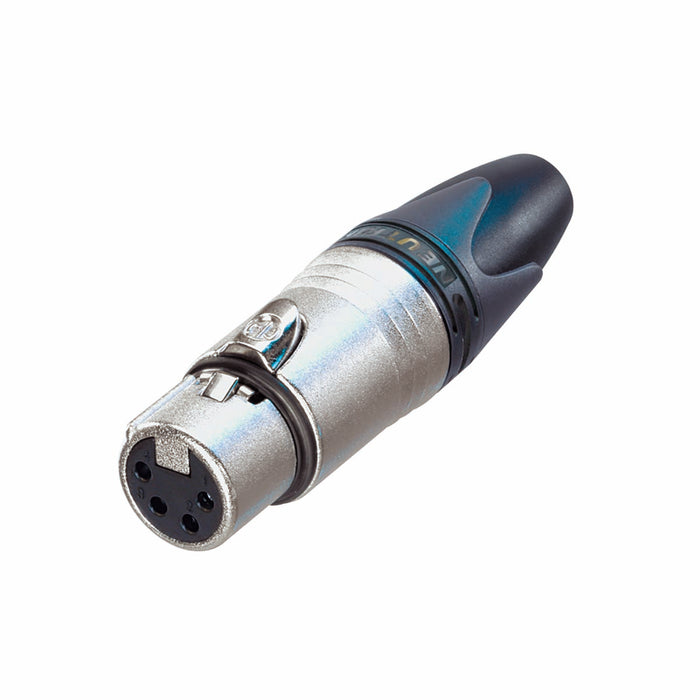 Neutrik XLR cable socket 4 N/A XX Soldering Connection Nickel-Plated