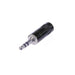 Neutrik Stereo Connector 3.5 mm Male Black