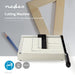 Nedis Paper Cutting Machine - Max. cutting size: 210 x 297 mm, Type of knife: Metal, Metal, Metal - Black / White