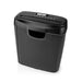 Nedis Paper Shredder - 6x A4 pages, 10 l, Safety standard: DIN 2, 190 W - Black