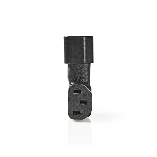 Nedis Extension Plug - IEC-320-C13, IEC-320-C14, Angled Right, Envelope - 1 pcs