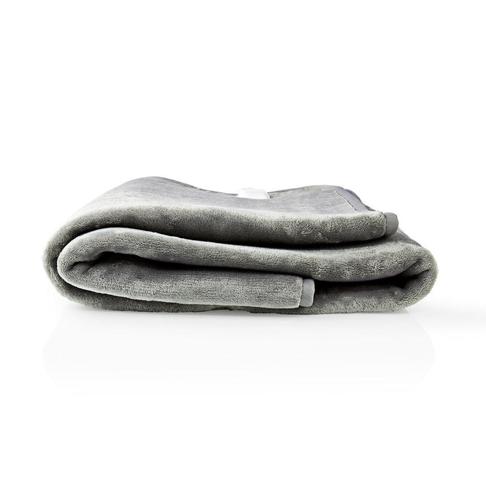 Nedis Electric Blanket - Underblanket, 1 Person, 150 x 80 cm, Digital control - Fleece / Polyester