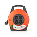 Nedis Cable Reel - Plug with earth contact, 10.0 m, 3200 W, Fuse: Yes - Black / Orange