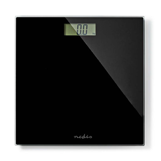 Nedis Personal Scale - Digital, Black, Tempered Glass, Tempered Glass - Maximum weighing capacity: 150 kg