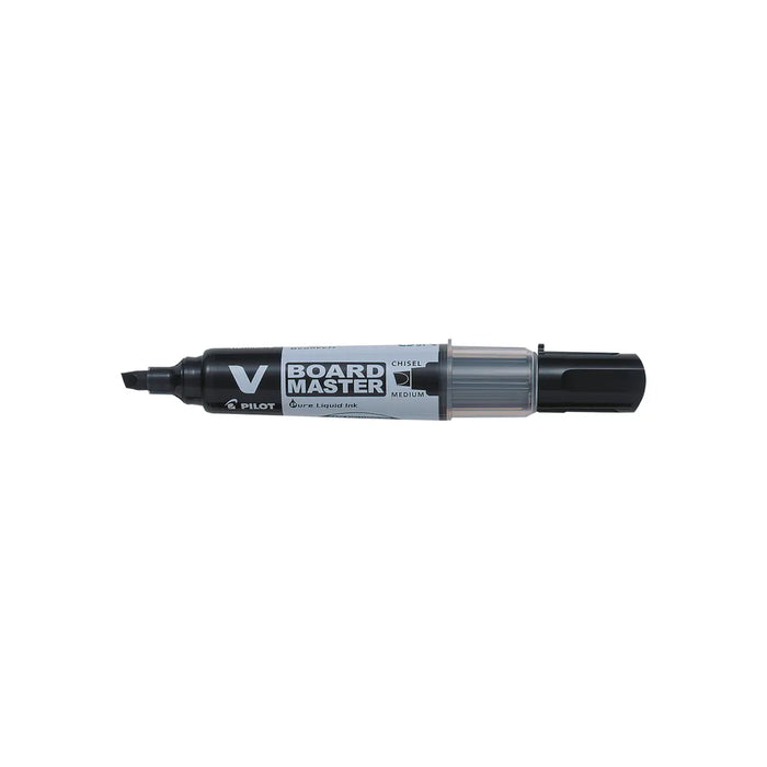 Pilot Begreen Recycled V Board Master Whiteboard Marker Bullet 6,0 mm Spitze – Schwarz, Box mit 10 Stück