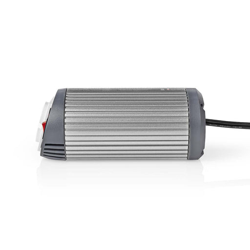 Nedis Power Inverter Modified Sine Wave - Input voltage: 24 V DC, Device power output connection(s): 1, 230 V AC 50 Hz, Cigarette Lighter Plug - Silver